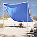 Baldacchino Da Spiaggia Con Ancore Per La Sabbia Blu 214x236 Cm - Foto miniatura 6