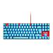 Tastiera USB DBPCKEYGO  (Layout QWERTY) Colore Blu, Arancione - Foto miniatura 1