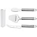 Set Di Coltelli Per Formaggio In Acciaio Inox, Set Da 3 Pezzi Con Spalmaformaggio E Coltelli Per Burro - Foto miniatura 1