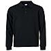 Basic Polo Sweater Nero Xxl - Foto miniatura 1