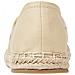 Embroidered Flat Espadrille Harvest Wheat Espadrillas Cotone Scarpe Donna Beige Eu 36, Fw0fw07721 Acr - Foto miniatura 3