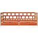 Divano Letto con Cassetti senza Materasso 90x200 cm Legno - Foto miniatura 4