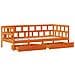 Divano Letto con Cassetti senza Materasso 90x200 cm Legno - Foto miniatura 10