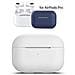 Custodia In Silicone Per Base Di Ricarica Airpods Pro 6x2x4 Cm. Colore Bianco - Foto miniatura 1