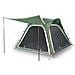 Tenda Campeggio 4 Persone Verde Rilascio Rapido Impermeabile - Foto miniatura 1