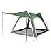 Tenda Campeggio 4 Persone Verde Rilascio Rapido Impermeabile - Foto miniatura 5