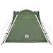 Tenda Campeggio 4 Persone Verde Rilascio Rapido Impermeabile - Foto miniatura 7