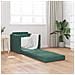 Divano Letto 2-in-1 Verde Scuro 74x77x81 cm in Velluto - Foto miniatura 3