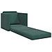 Divano Letto 2-in-1 Verde Scuro 74x77x81 cm in Velluto - Foto miniatura 4