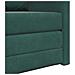 Divano Letto 2-in-1 Verde Scuro 74x77x81 cm in Velluto - Foto miniatura 9
