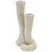 Portacandela Mf750 - Beige - Poliresina - 10x6,5x17,5 Cm - Foto miniatura 2
