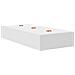 Struttura Letto con Contenitore Bianca 90x200 cm - Foto miniatura 7