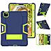 Custodia Per Ipad Pro 12.9"" Con Supporto E Alloggiamento Per Stilo Blu Navy - Foto miniatura 2