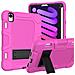 Custodia Per Ipad Mini 6 8.3"" Con Supporto E Alloggiamento Per Stilo Rosa - Foto miniatura 1