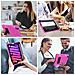 Custodia Per Ipad Mini 6 8.3"" Con Supporto E Alloggiamento Per Stilo Rosa - Foto miniatura 2