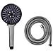 Kit Doccia Con Soffione E Flessibile Mapiri 6 Funzioni Argento - Foto miniatura 4