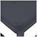 Set Divano da Giardino con cuscino 9 pcs Nero Alluminio - Foto miniatura 6