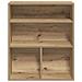 Libreria Rovere Artigianale 60x30x71,5 cm Legno Multistrato - Foto miniatura 4