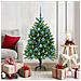 Albero di Natale con 150 LED con supporto Verde 120 cm PE - Foto miniatura 2