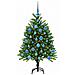 Albero di Natale con 150 LED con supporto Verde 120 cm PE - Foto miniatura 3