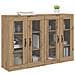 Armadi da Parete 2 pcs Rovere artigianale 69,5 x 34 x 90 cm - Foto miniatura 3