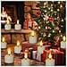 Candele Led Tealight Natalizie Di Halloween - Confezione Da 6 Con Telecomando - Foto miniatura 3