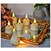 Candele Led Tealight Natalizie Di Halloween - Confezione Da 6 Con Telecomando - Foto miniatura 4