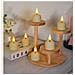 Candele Led Tealight Natalizie Di Halloween - Confezione Da 6 Con Telecomando - Foto miniatura 5