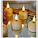 Candele Led Tealight Natalizie Di Halloween - Confezione Da 6 Con Telecomando - Foto miniatura 6