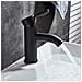 Rubinetto per lavabo da bagno, Blackswan, tipo M94, modello nero opaco, misura 16,6 cm - Foto miniatura 4