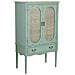 Armadio In Legno Blu 80x42x140h - Foto miniatura 1