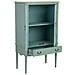 Armadio In Legno Blu 80x42x140h - Foto miniatura 5