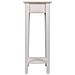 Supporto Per Vaso In Legno Bianco 30x30x80 - Foto miniatura 3