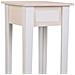 Supporto Per Vaso In Legno Bianco 30x30x80 - Foto miniatura 5