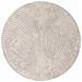 Tappeti per area Rotondo HUARTE Beige Ø 160 CM Poliestere - Foto miniatura 1