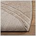 Tappeti per area Rotondo HUARTE Beige Ø 160 CM Poliestere - Foto miniatura 4
