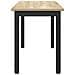 panchina Sonoma 80 x 35 x 45 cm Legno multistrato - Foto miniatura 6