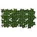 Schermo per balcone con foglie Verde 200 x 150 cm - Foto miniatura 3