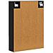 Mobiletto per specchio da bagno Rovere Nero 50 x 14,5 x 70 cm - Foto miniatura 8
