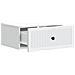 Armadio da Notte con cassetto 2 pcs Bianco 49 x 34,5 x 20 cm - Foto miniatura 4