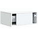 Armadio da Notte con cassetto 2 pcs Bianco 49 x 34,5 x 20 cm - Foto miniatura 7