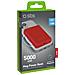 TEBB5000MAG1CR batteria portatile Polimeri di litio (LiPo) 5000 mAh Carica wireless Rosso - Foto miniatura 2