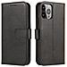 Custodia Magnetica Huawei Nova 12 Con Flap E Portafoglio - Nera - Foto miniatura 1
