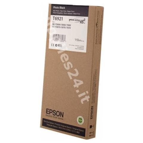 C13T692100 Cartuccia Ink Originale Nera per Foto per Epson SureColor SC-T3000 - Foto 4