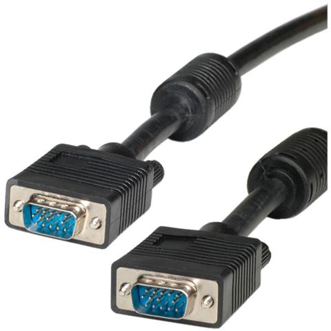 HQ VGA Cable with Ferrite, HD15 M - HD15 M 20 m, 2 cm - Foto 1