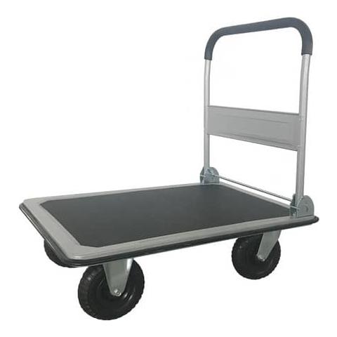 Carriola Gardebruk 100L 250kg - Ruota Pneumatica 40cm Con Cerchio Acciaio, Vasca Zincata