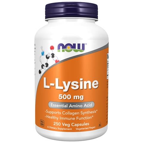 L-lysine, 500mg - 250 Capsule - L-lisina - Foto 2