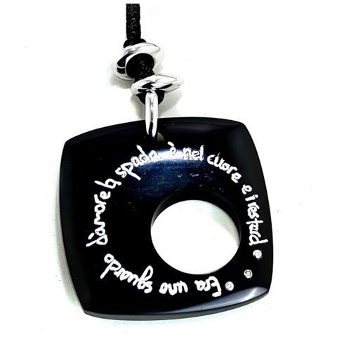 Collana Donna Demaria Dm6tc036-negro (45 Cm)  - Foto 1