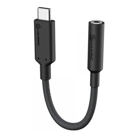 Elpc35a-bk Cavo Di Interfaccia E Adattatore Usb-c 3,5 Mm Nero (10cm Usbc M To 3.5mm Audio F Adapt) - Foto 1