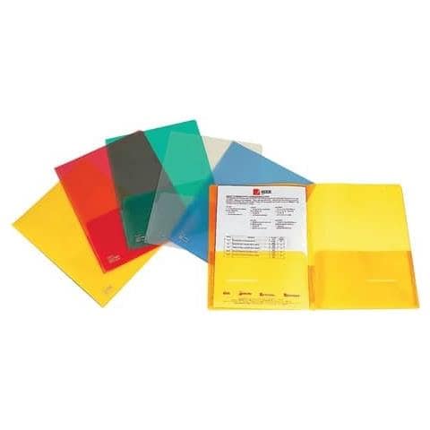 Cartellina Con Tasche Full Trasparente 21x29.7cm - Foto 2